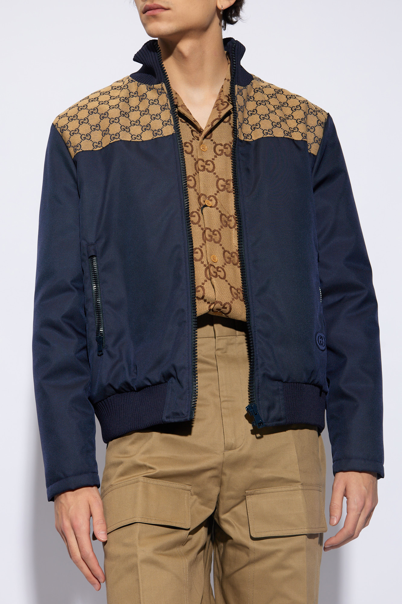 Gucci floral jacket outlet mens